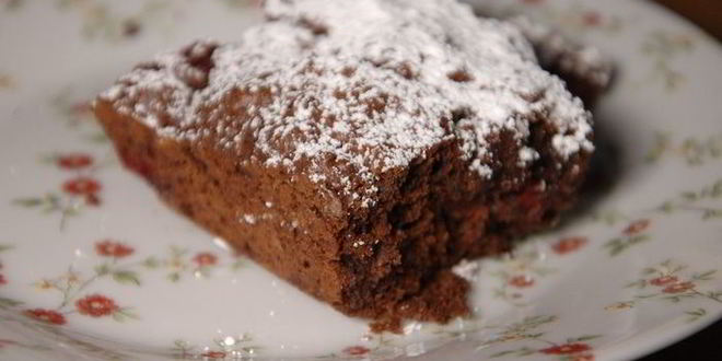 Рецепт брауни с вишней