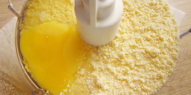 Рецепт пирожного корзинка с орехами и сливами