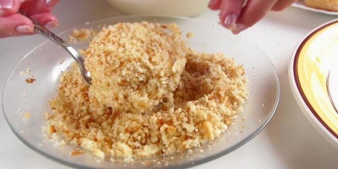 Рецепт пирожного лакомка