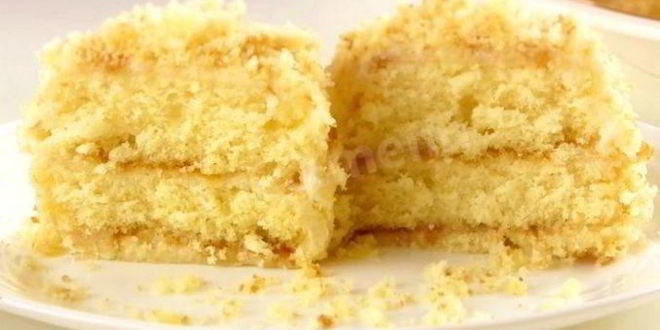 Рецепт пирожного лакомка