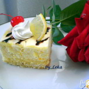 Рецепт Пирожного Лимонный соблазн