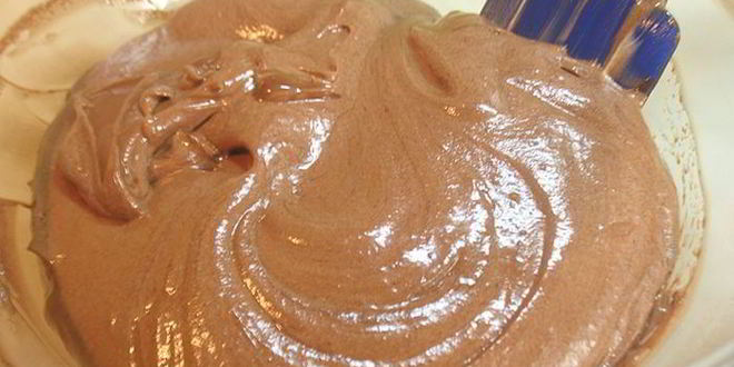 Рецепт пирожного сердечного с шоколадным муссом