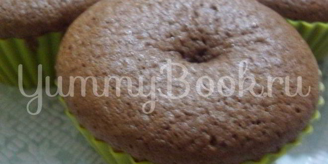 Рецепт пирожного шоколадного с кокосово-творожной начинкой