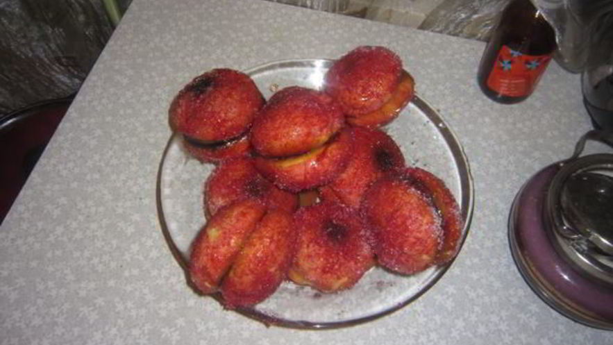 Рецепт пирожных персиков