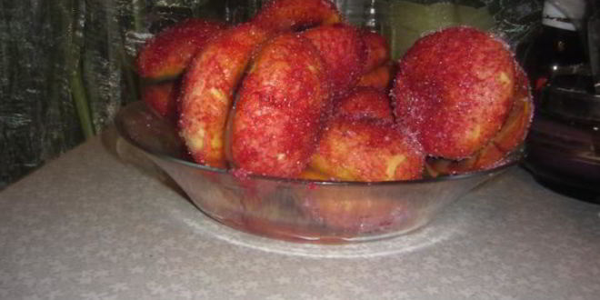 Рецепт пирожных персиков