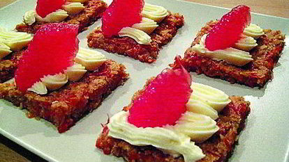 Рецепт Пирожных с грейпфрутом