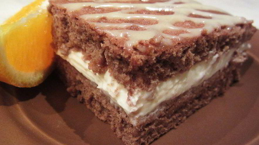 Рецепт шоколадного медово-апельсинового пирожного