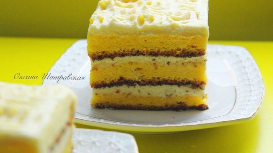 Рецепт тыквенного пирожного