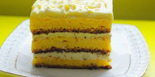 Рецепт тыквенного пирожного