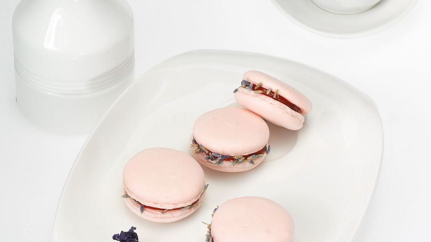 Рецепт вегетарианского пирожного макарон