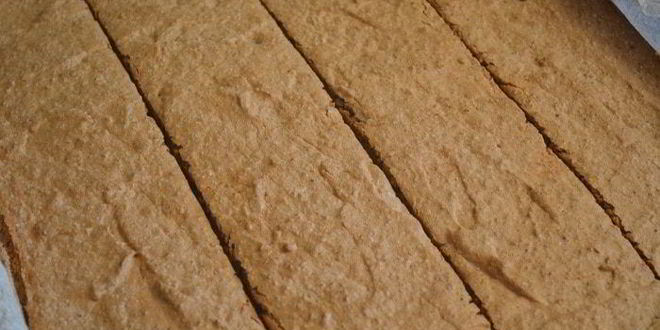 Рецепт воздушного миндального пирожного со вкусом ванили