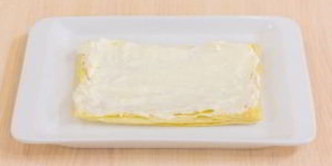 Рецепт закусочных пирожных из слоеного теста, форели и авокадо