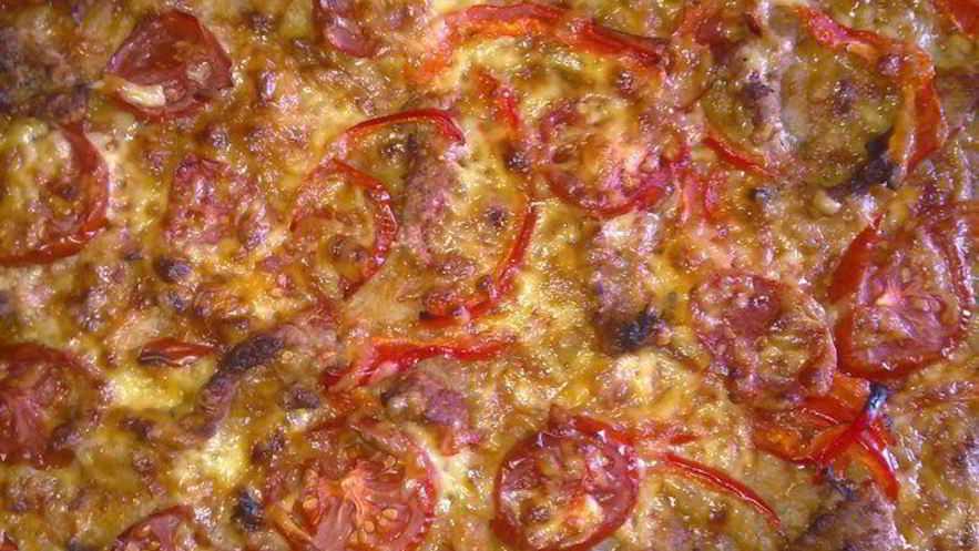 Рецепт большой пиццы