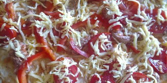 Рецепт большой пиццы