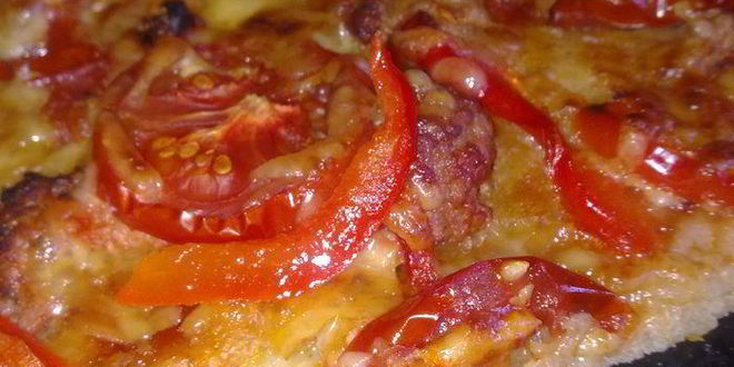 Рецепт большой пиццы