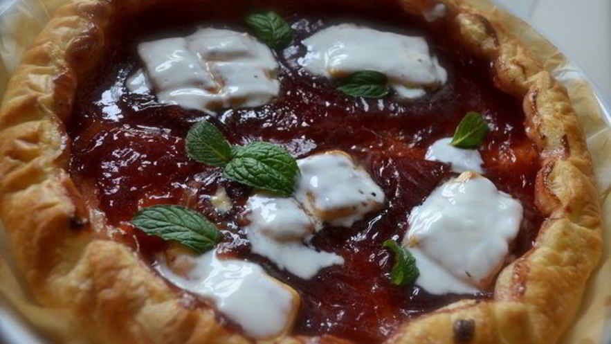 Рецепт детской сладкой пиццы