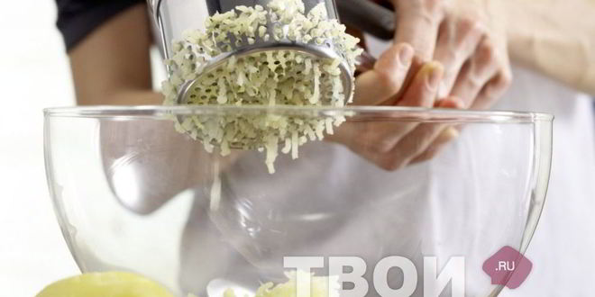 Рецепт картофельной пиццы