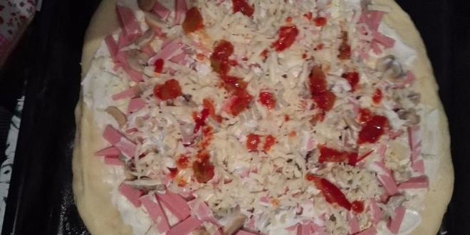 Рецепт нежной пиццы