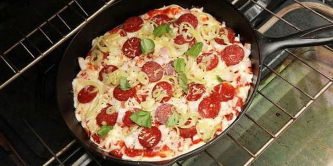 Рецепт пиццы без замеса теста