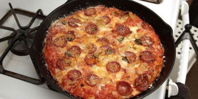 Рецепт пиццы без замеса теста