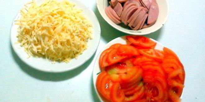 Рецепт пиццы мужской день с ветчиной и грибами