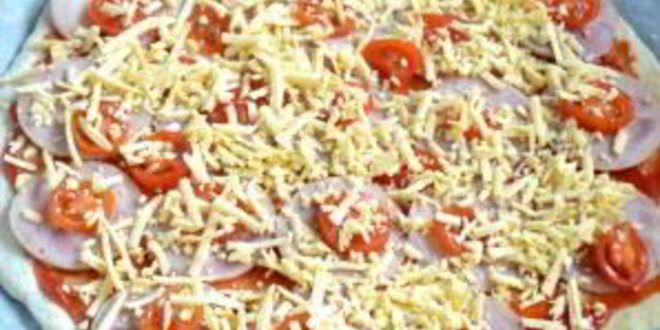 Рецепт пиццы на кефире без дрожжей