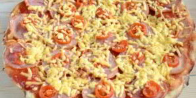 Рецепт пиццы на кефире без дрожжей
