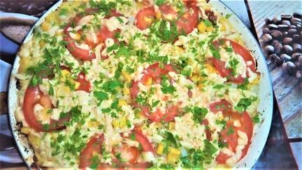 Рецепт Пиццы на сковороде за 15 минут