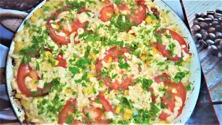 Рецепт пиццы на сковороде за 15 минут