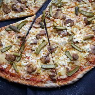 Рецепт Пиццы с адыгейским сыром