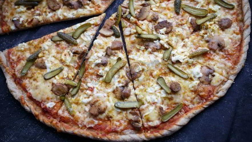 Рецепт пиццы с адыгейским сыром