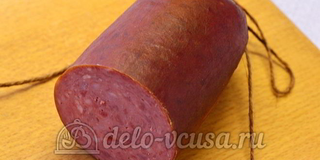 Рецепт пиццы с колбасой