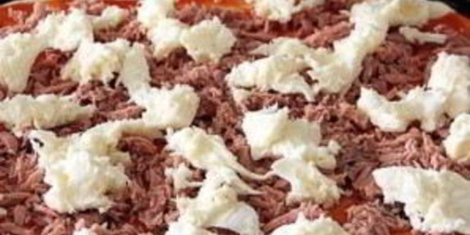 Рецепт пиццы с тунцом