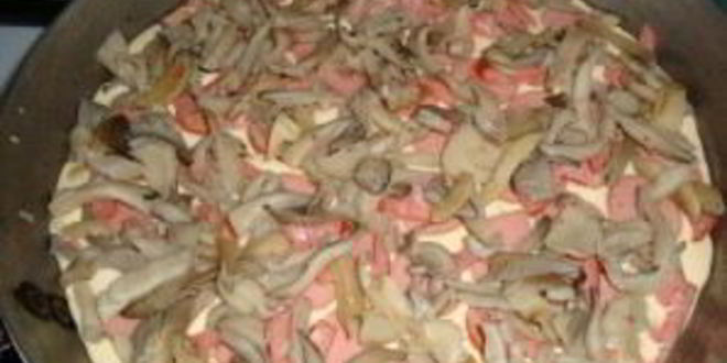 Рецепт пиццы в сковороде