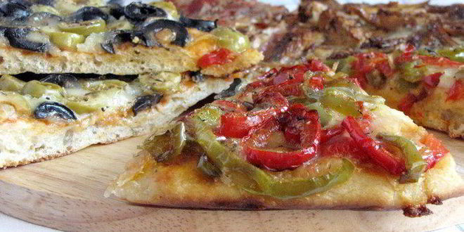 Рецепт пиццы времена года