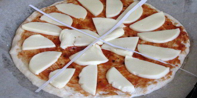 Рецепт пиццы времена года