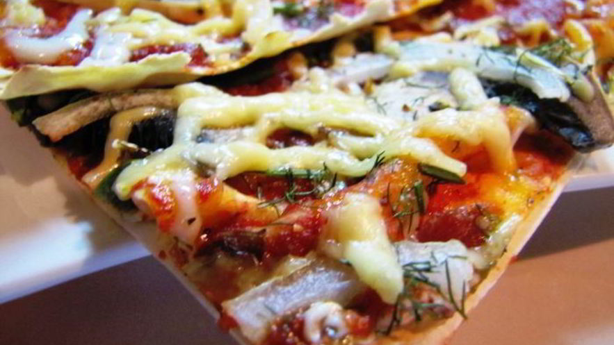 Рецепт тончайшей пиццы на лаваше