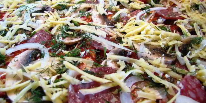 Рецепт тончайшей пиццы на лаваше