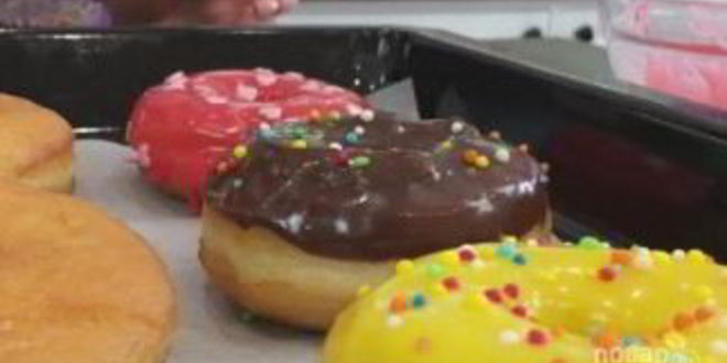 Рецепт американских пончиков, покрытых шоколадом