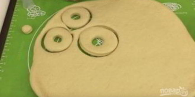 Рецепт американских пончиков, покрытых шоколадом