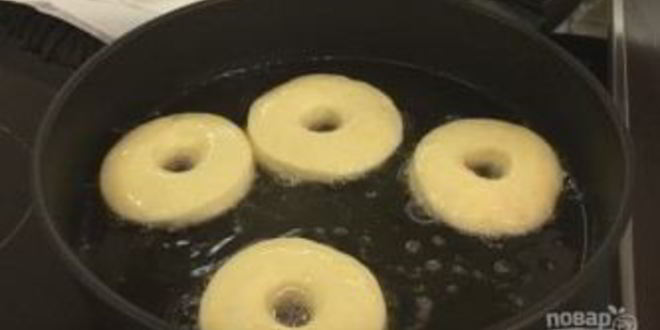 Рецепт американских пончиков, покрытых шоколадом