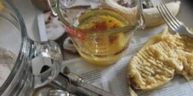 Рецепт банановых пончиков с арахисовой глазурью