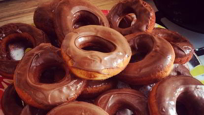 Рецепт Бездрожжевых пончиков