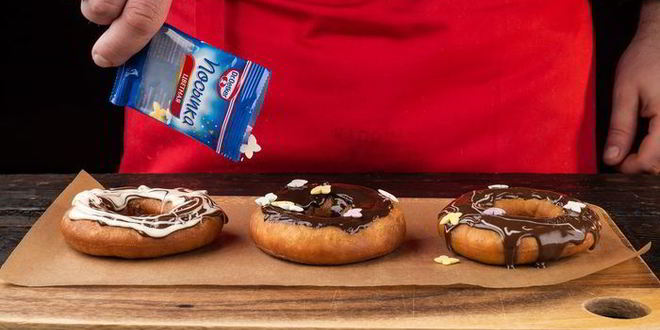 Рецепт классических пончиков со сладкой помадкой