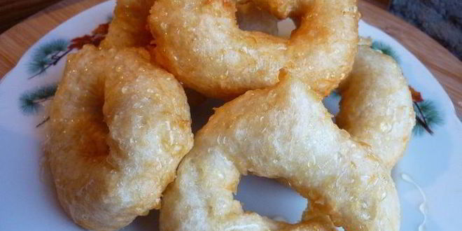 Рецепт медовых пончиков