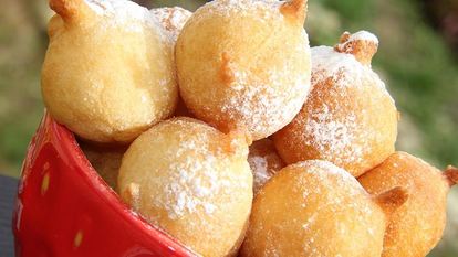 Рецепт Пончиков на кефире пышные