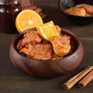 Рецепт Пончиков на кефире с пряным сахаром и шоколадным соусом