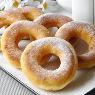 Рецепт Пончиков на кефире за 15 минут