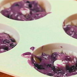 Рецепт Пончиков с черникой в духовке