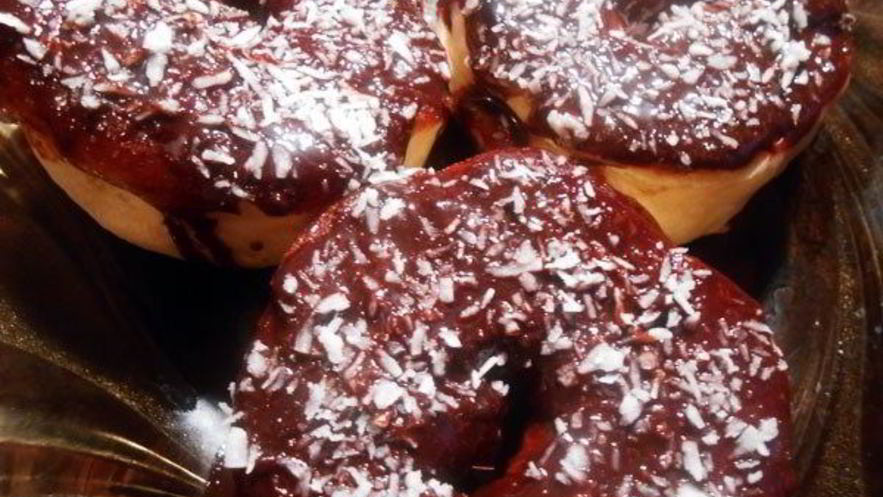 Рецепт пончиков с шоколадной глазурью